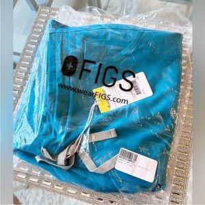 💙💚 FIGS Teal Yola Scrub Pants Women’s NEW MEDIUM NWT